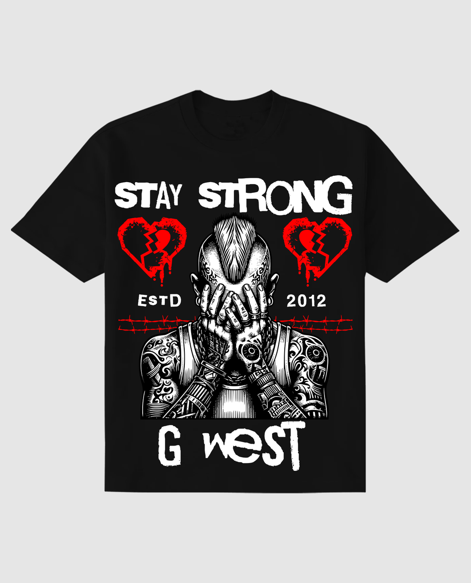 G WEST STAY STRONG TEE (GWPBAST9251)