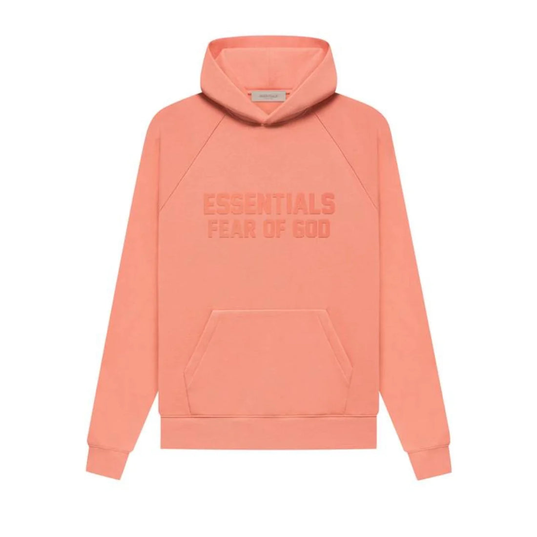 FEAR OF GOD ESSENTIALS CORAL HOODIE