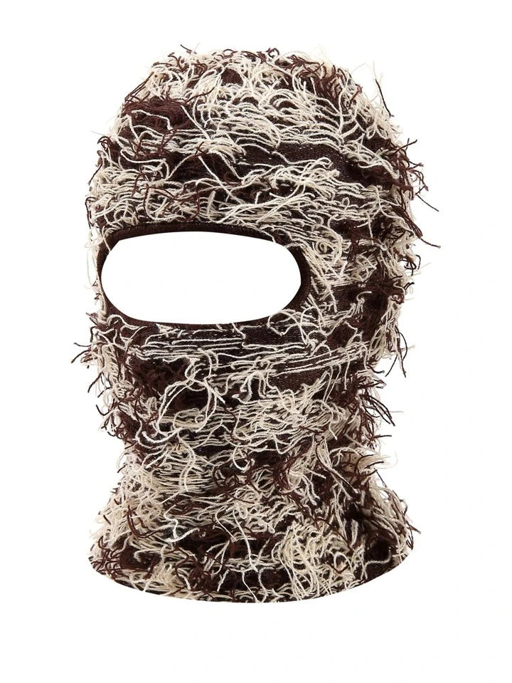 Focus Balaclava Mask Coffee Camo