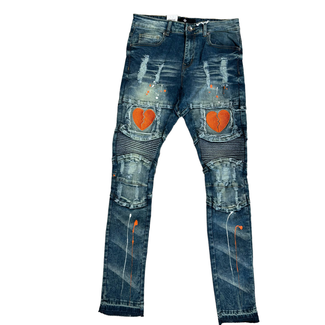 Focus Denim Heartless Jeans Orange