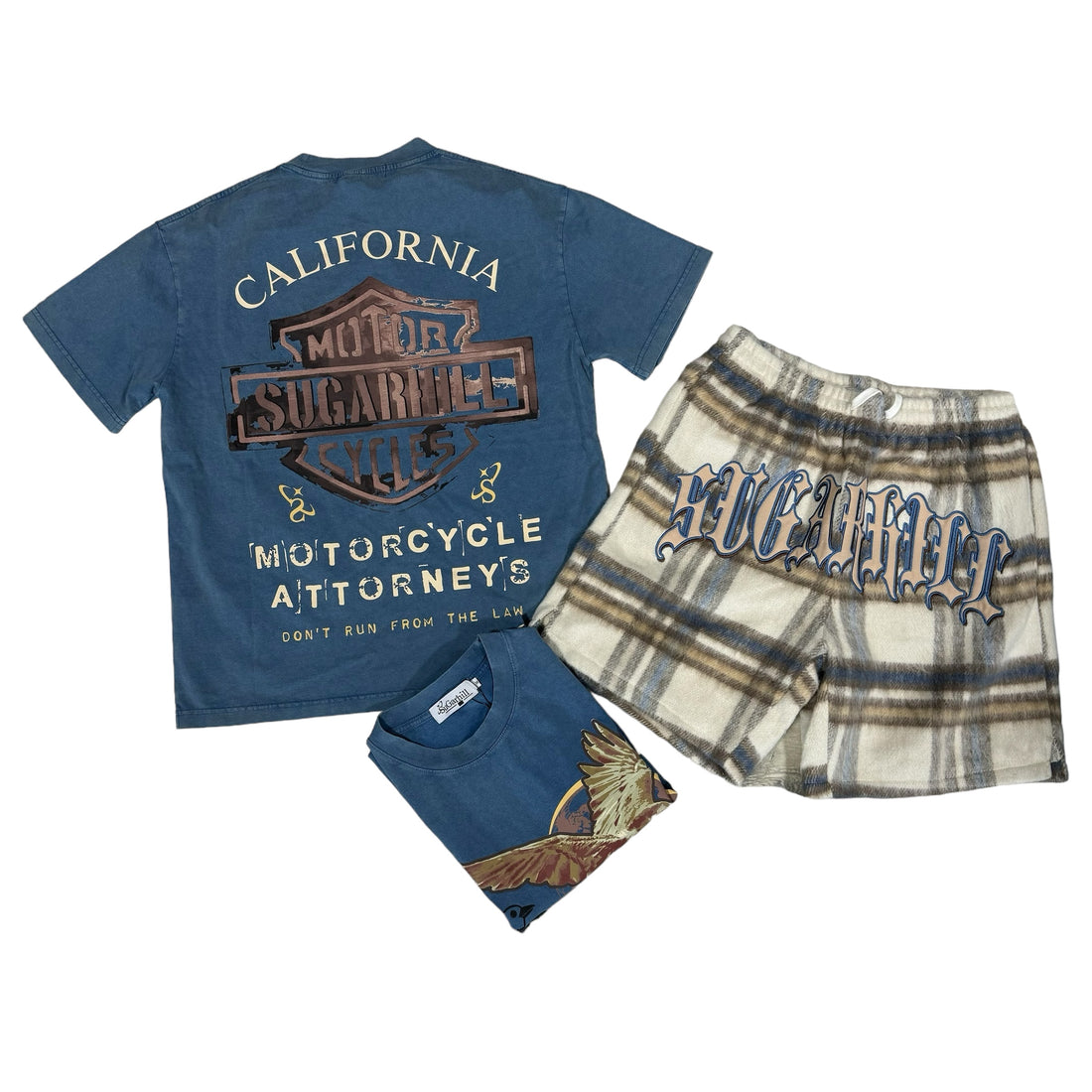 SUGARHILL GUILTY-TUDOR MOHAIR SGORT SET
