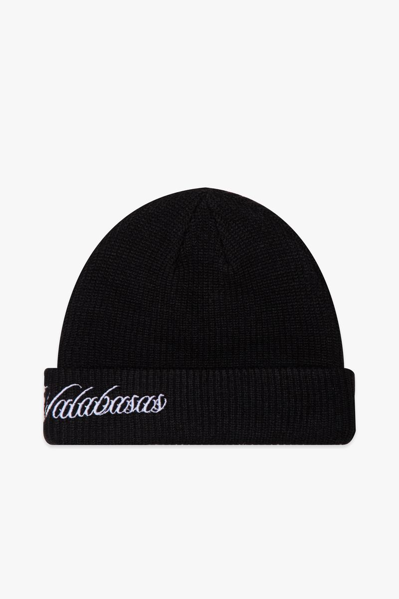 VALABASAS GRANITE" BLACK BEENIE (VLBS-VSK1-1001)