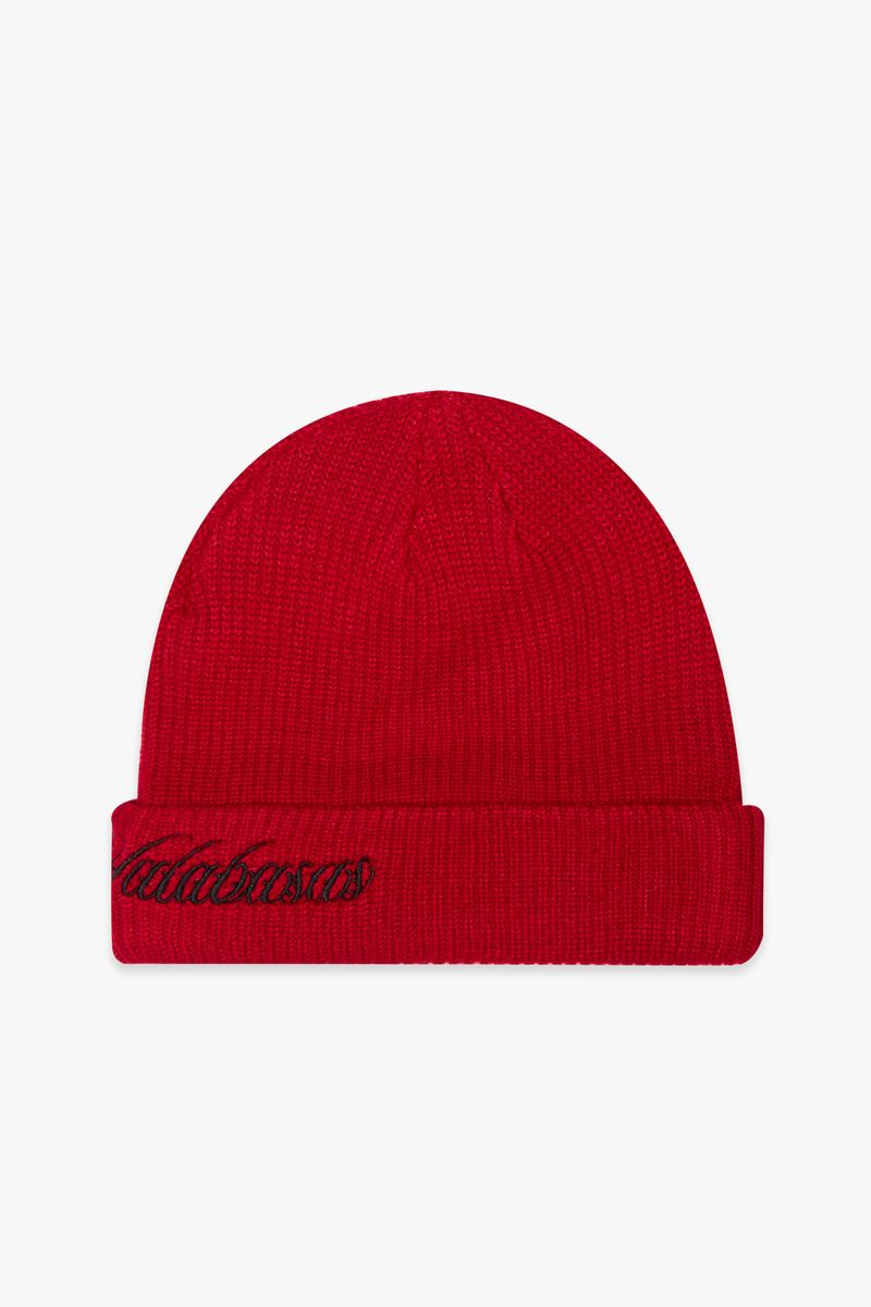 VALABASAS GRANITE" RED BEENIE (VLBS-VSK1-1001)