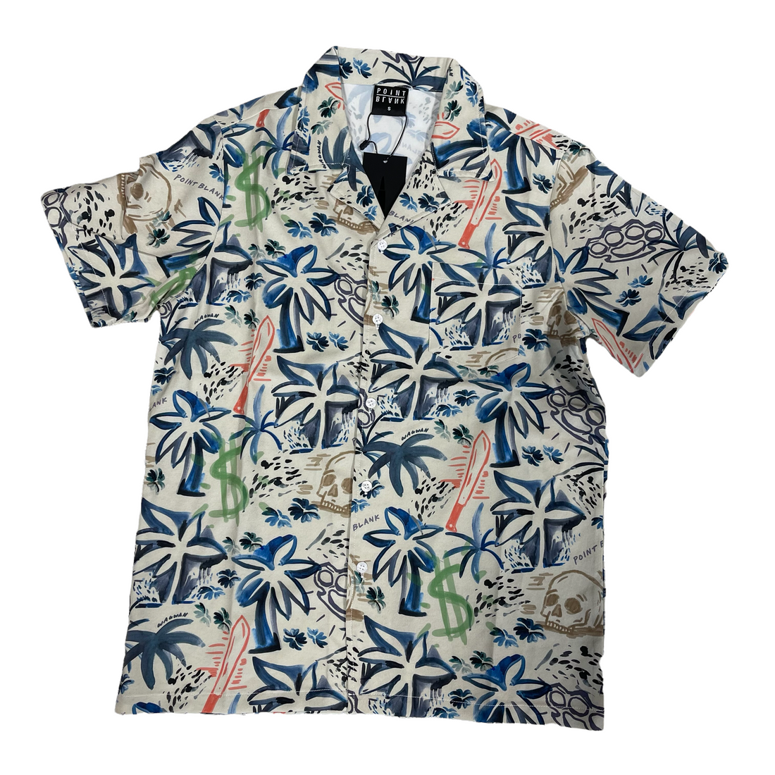 Point Blank Wagwan Brotha Resort Shirt