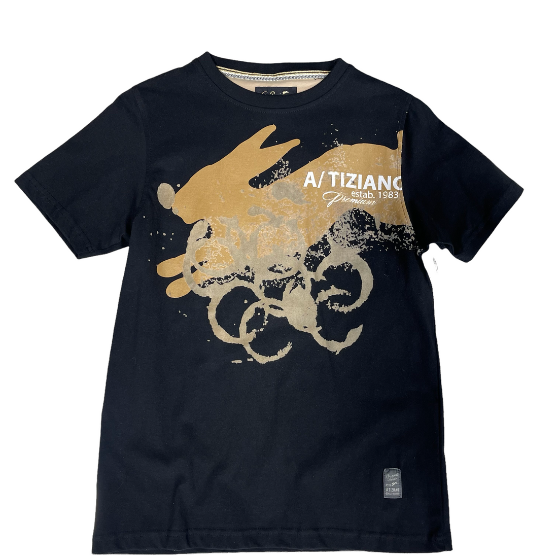 A. Tiziano Cain Caviar Tshirt