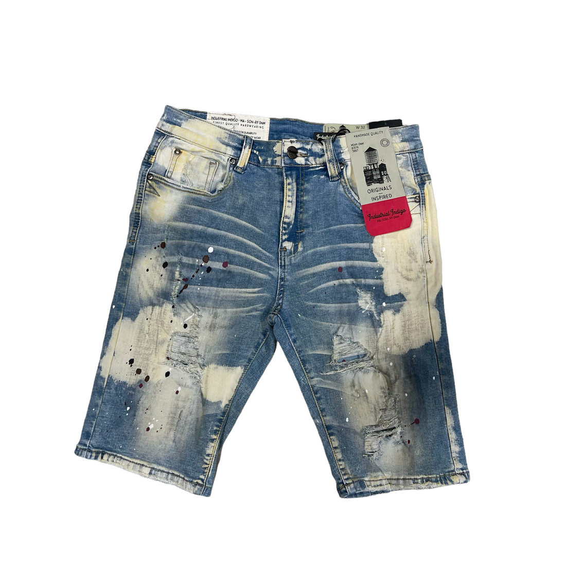Industrial Indigo Shorts WB-278