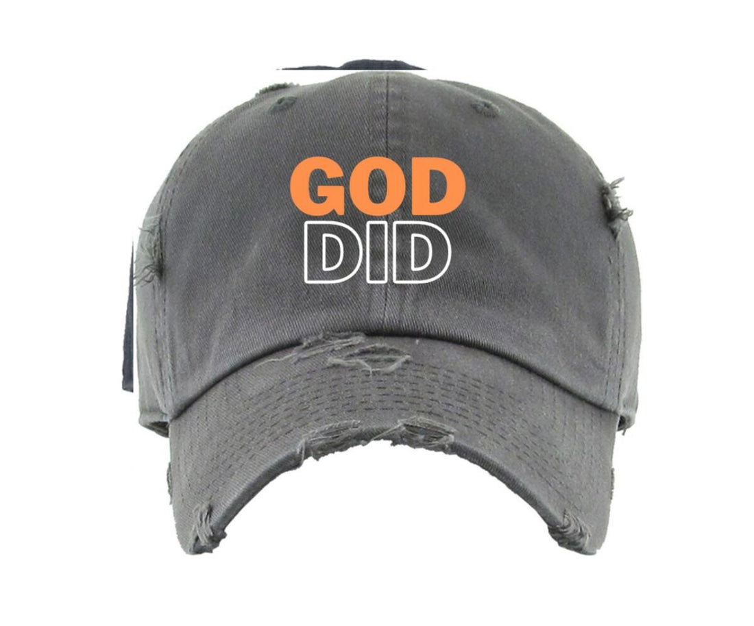 GOD DID Hats