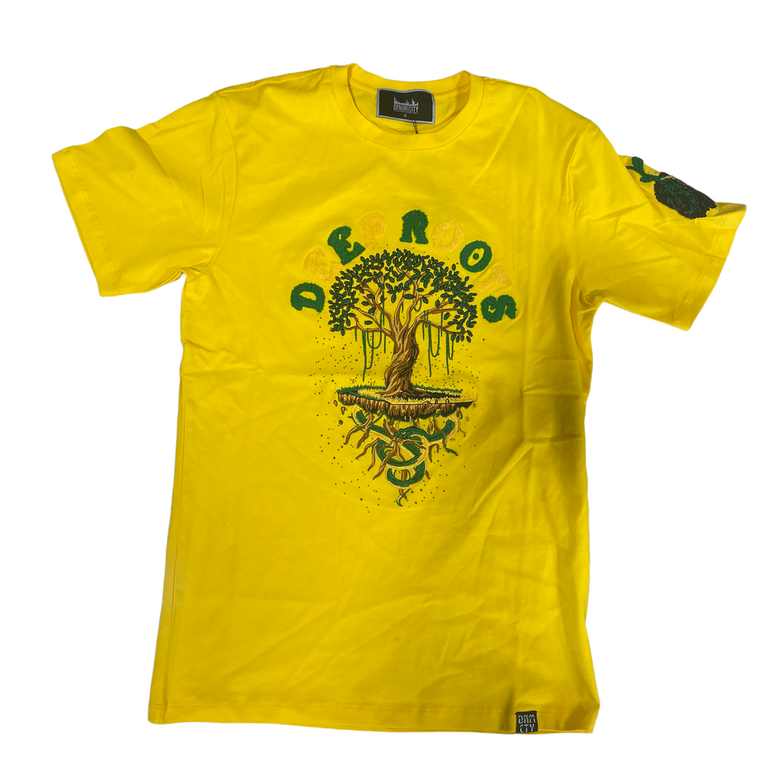 Denim City Deep Roots Chenille Patch T-Shirt