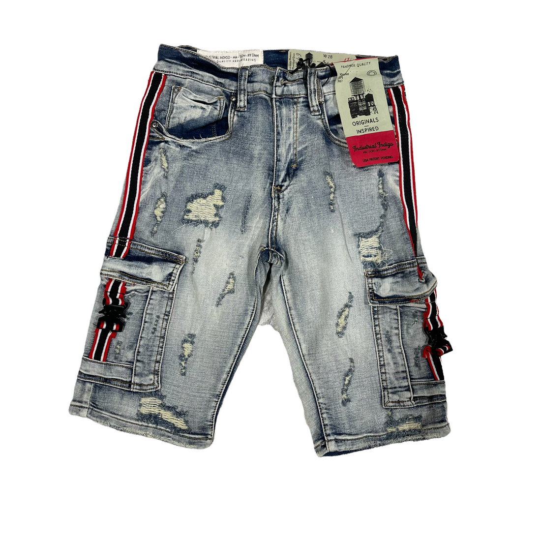 Industrial Indigo Shorts WB-200