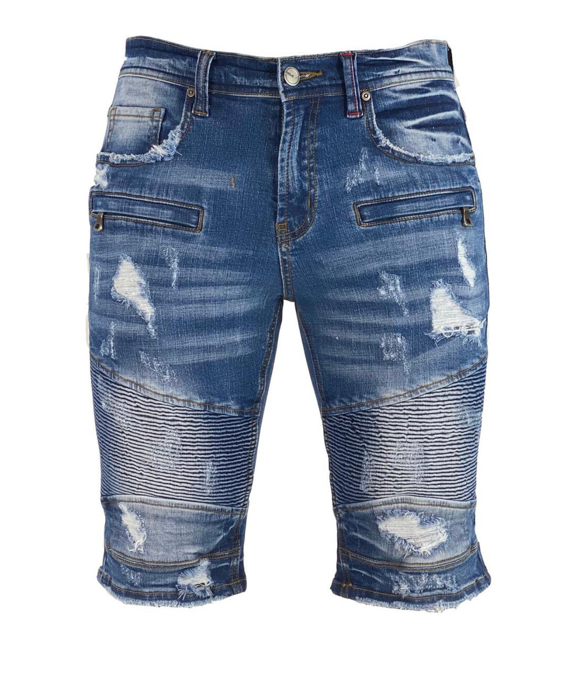 Preme Indigo Blue Denim Shorts (743)