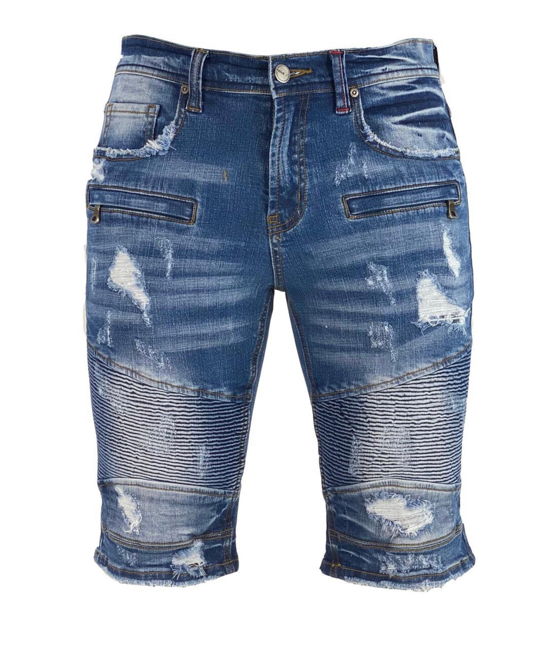 Preme Indigo Blue Denim Shorts (743)