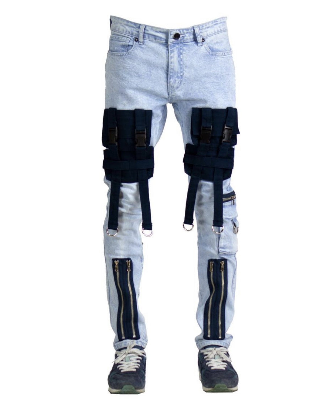 Focus Cargo Jeans (LT Wash)