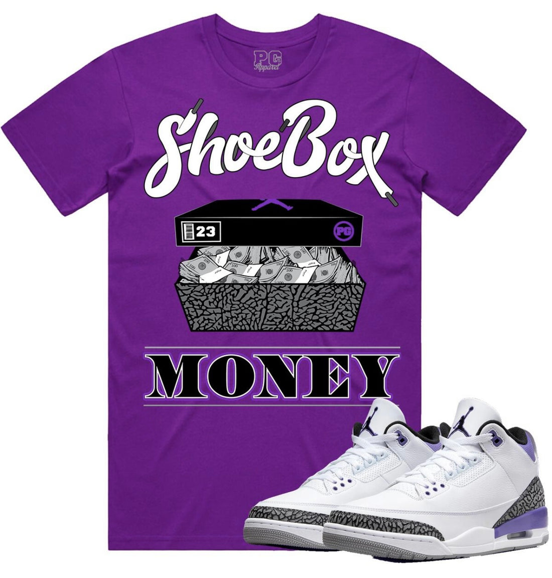 PG Apparel Shoebox Money Tshirt