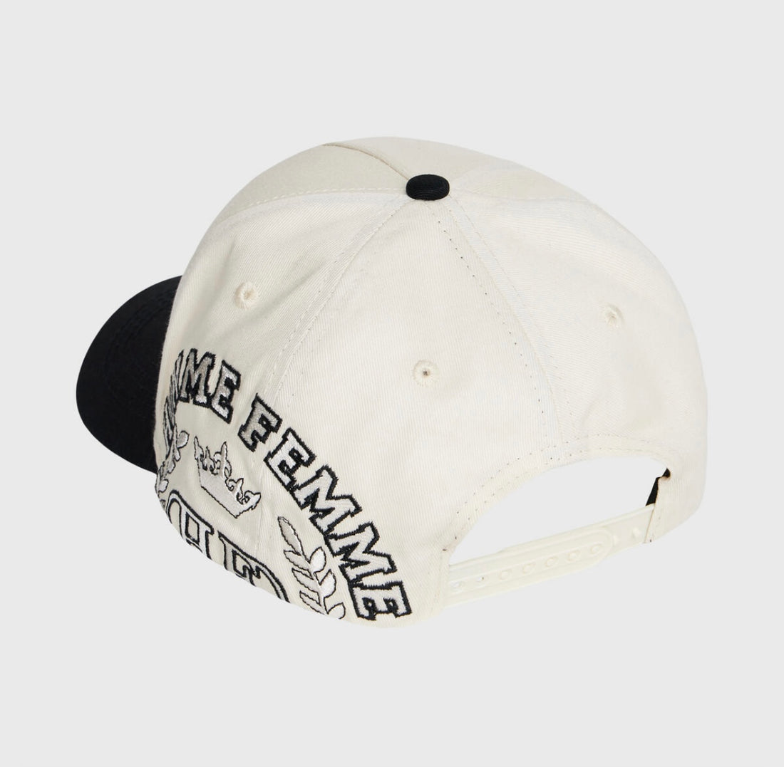 Homme Femme Initial Snapback