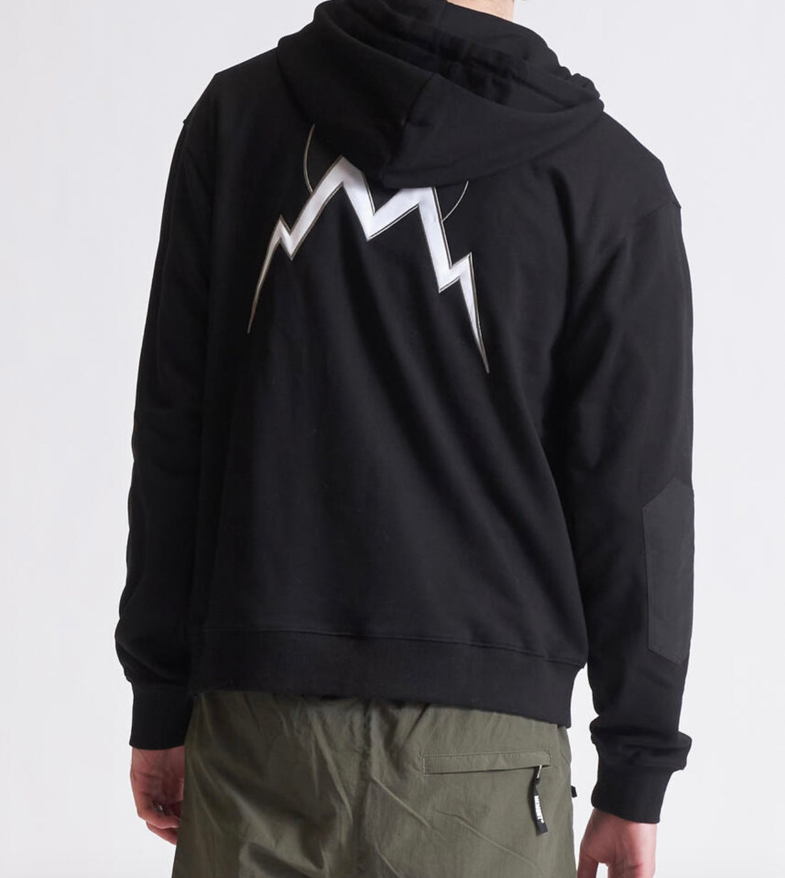 Memory Lane Mount M Zip Hoodie (Black)