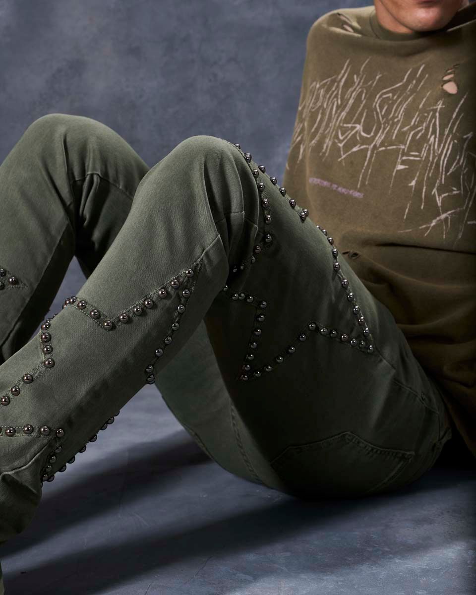 W by WAIMEA STACKED FIT (M8432T-GR)