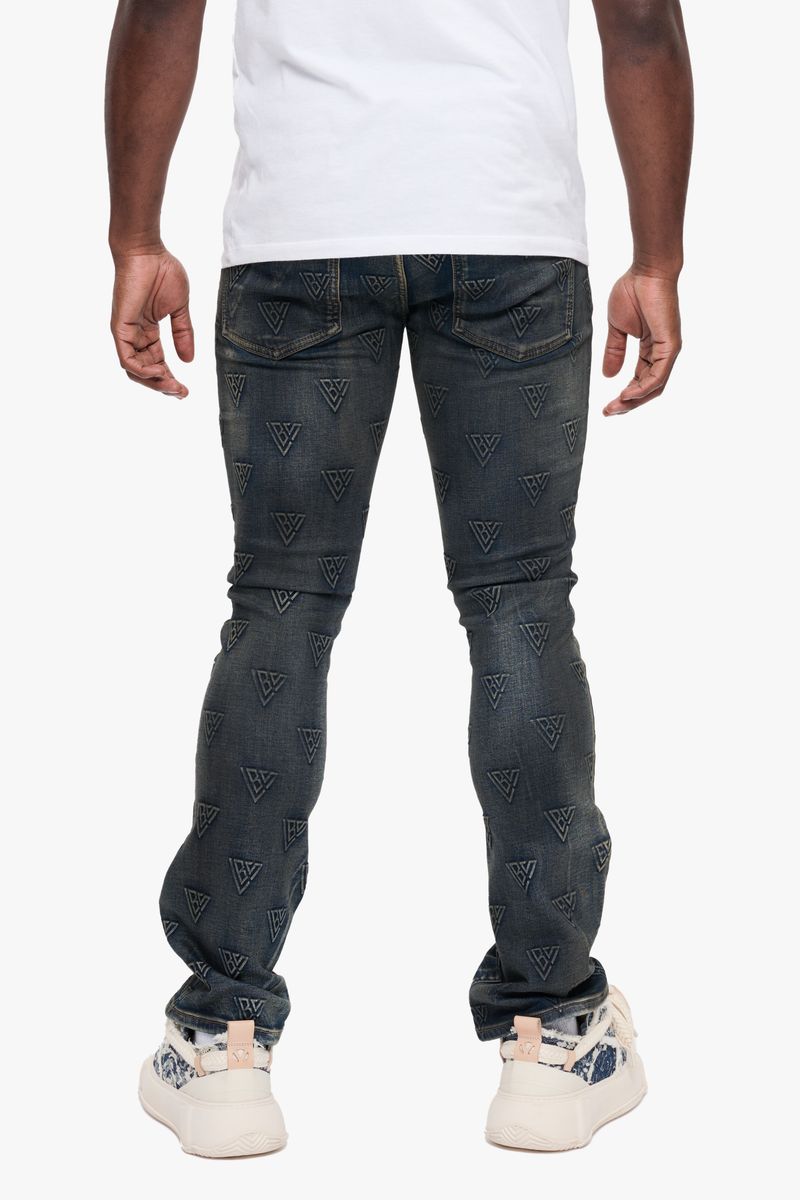 VALABASAS "TAGGEED" STACKED DENIM (VLBS-VJ3-1017)