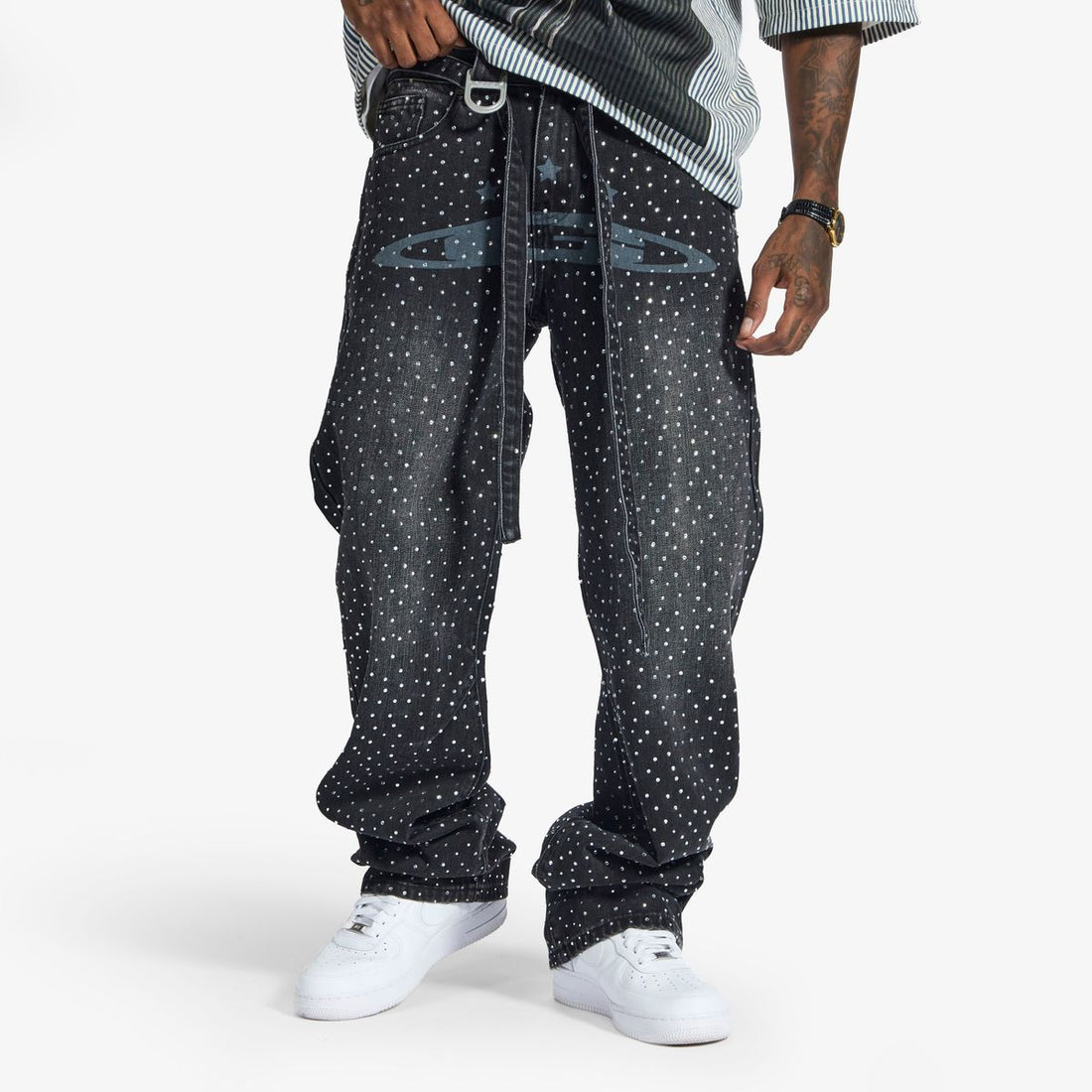 Gala CRYSTAL DENIM (BLACK WASH) (G-FALL-25-004)