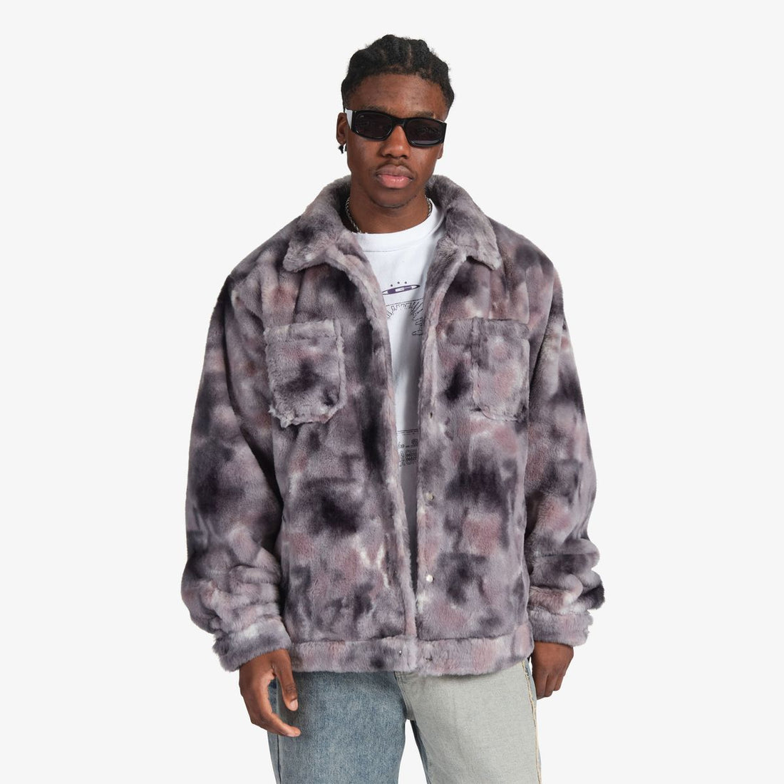 GALA FAUX FUR JACKET (G-HOL-25-037)
