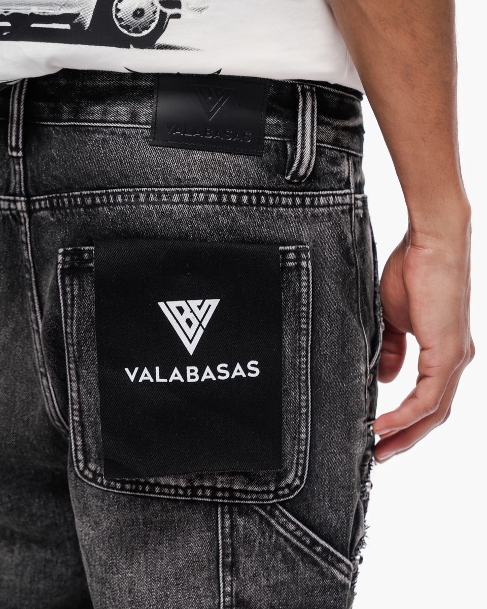 VALABASAS "RESIDENT" DENIM SHORTS (VLBS-VSH1-1014)