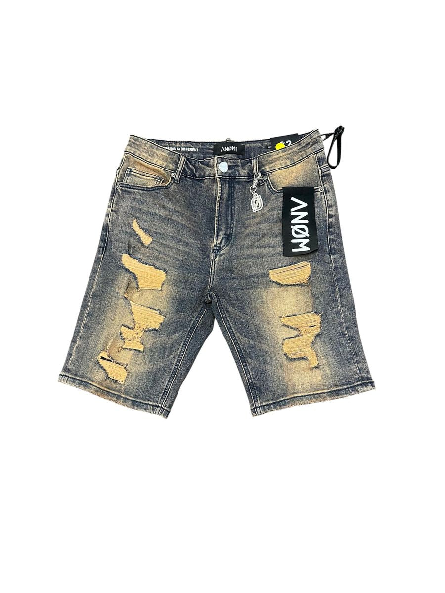 ANOM DENIM SHORTS GHOST (ANM240SH)