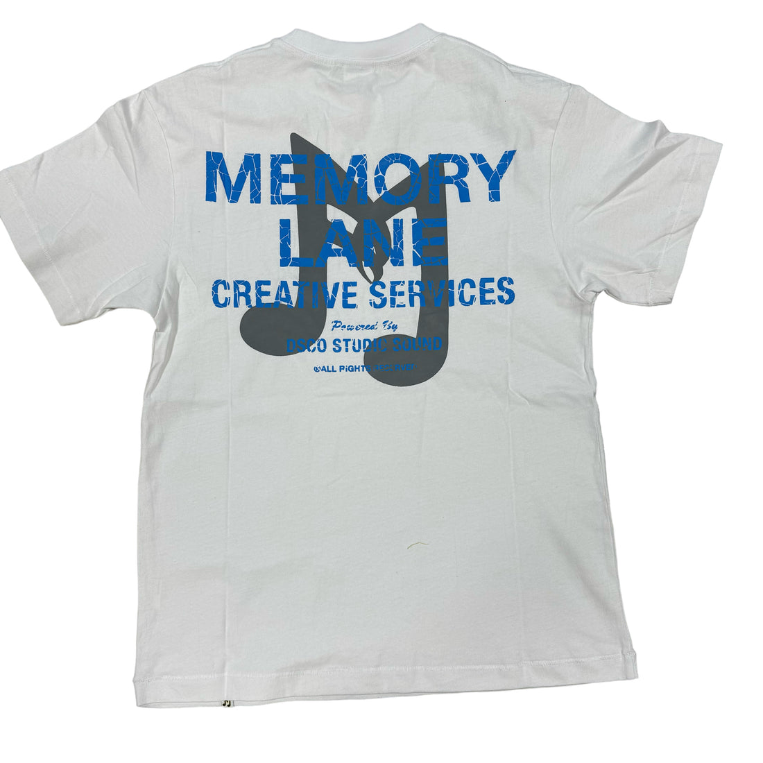 Memory Lane Vintage Label Tee (White)