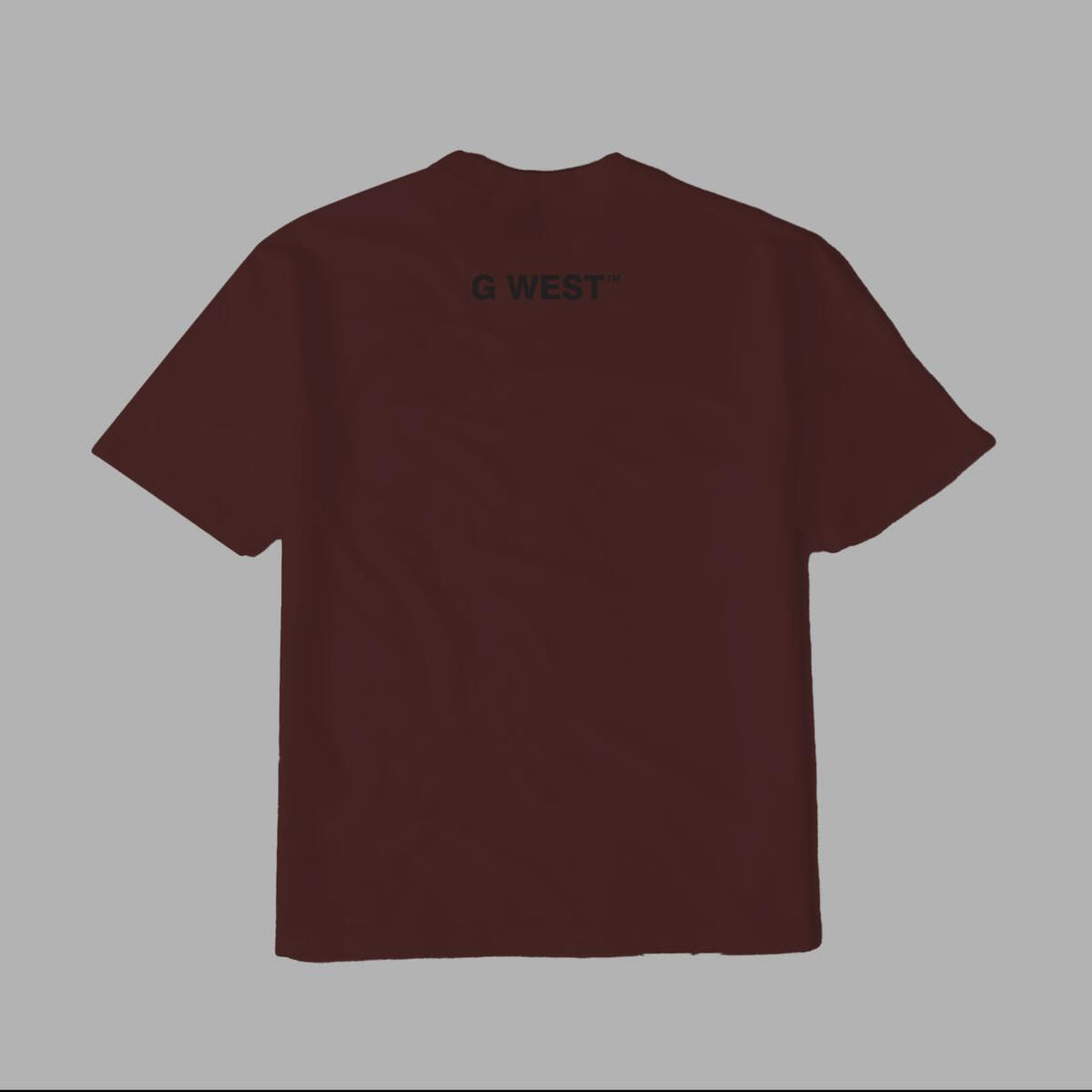 G West OWN YO MIND Front Graphic Tee - BROWN/TAN