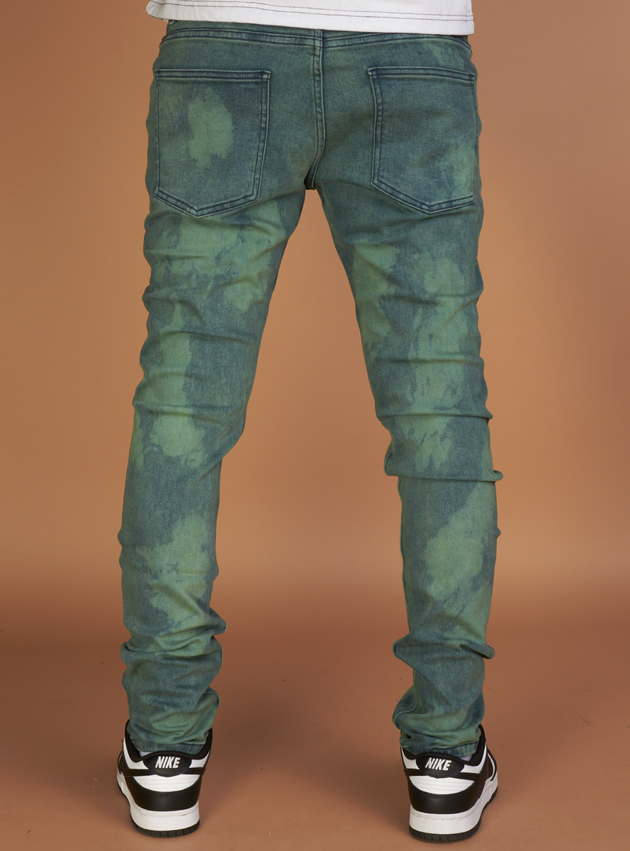 PLTKS Jeans - Phantom - Blue and Green Wash - 710