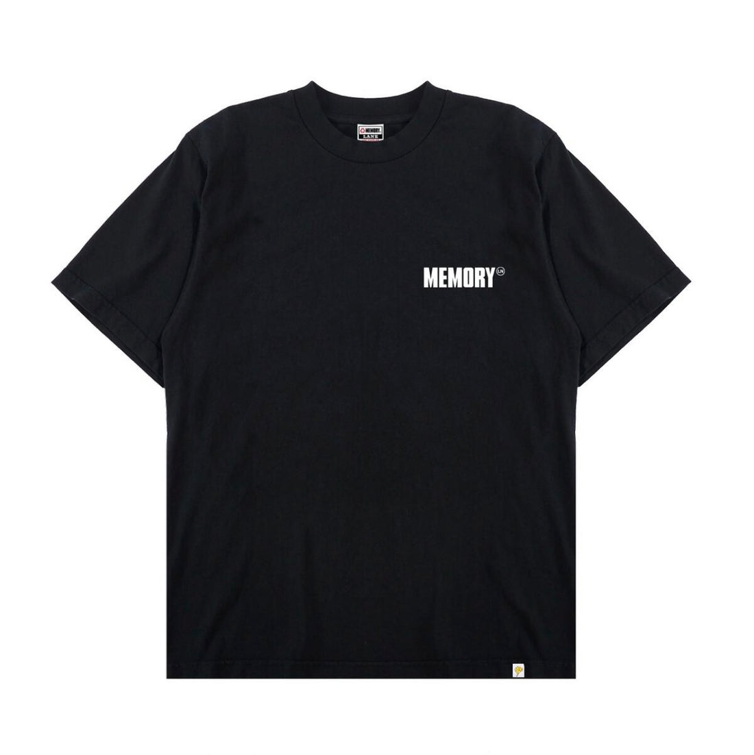 Memory Lane Core Logo Embroidered Tee (Black)