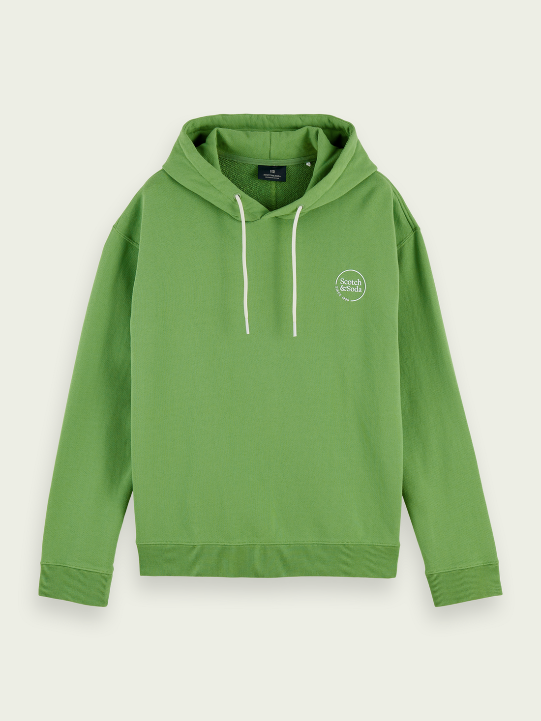 Scotch & Soda Power Green Relaxed Hoodie (162348)