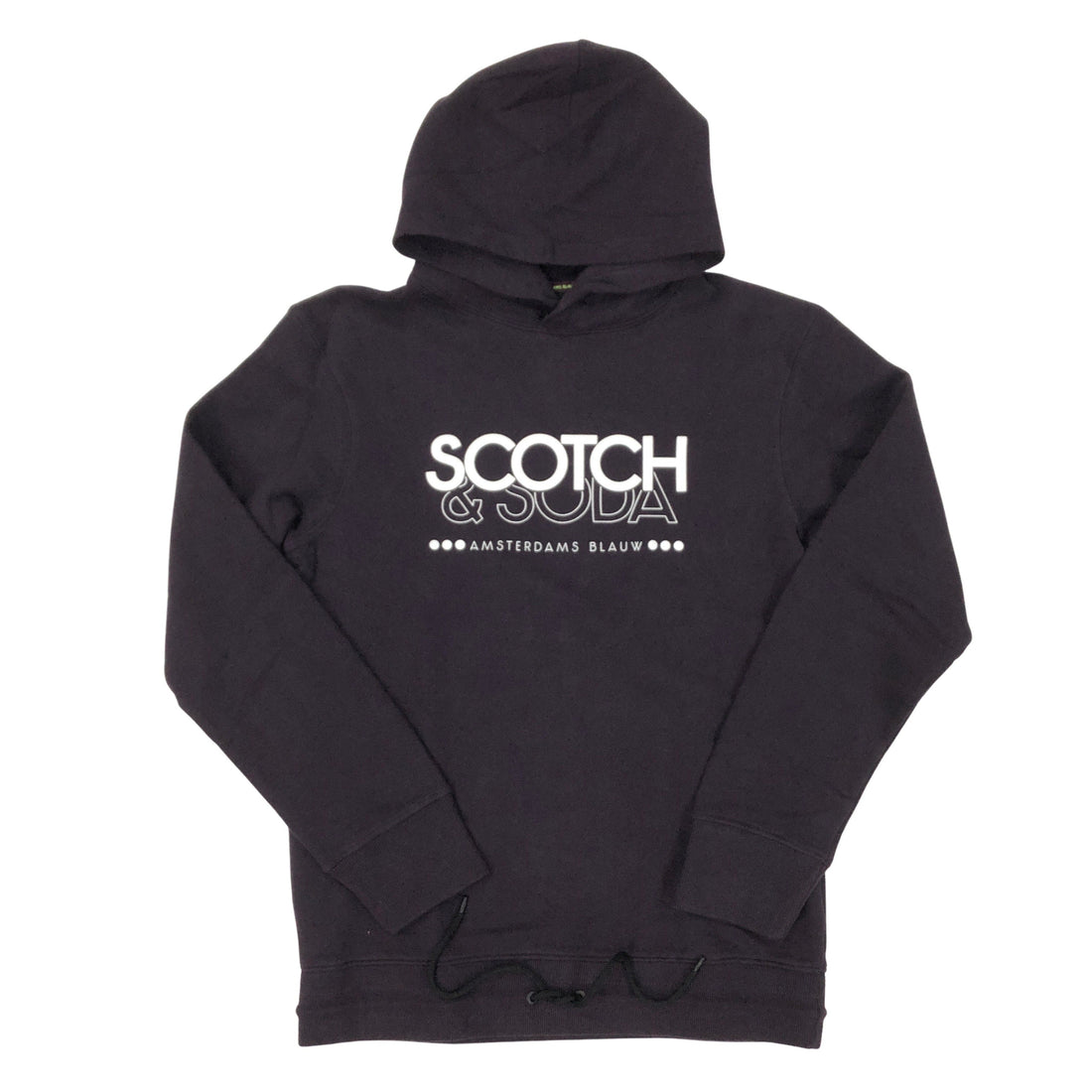 Scotch & Soda-Blauw Artwork Hoodie (Purple)