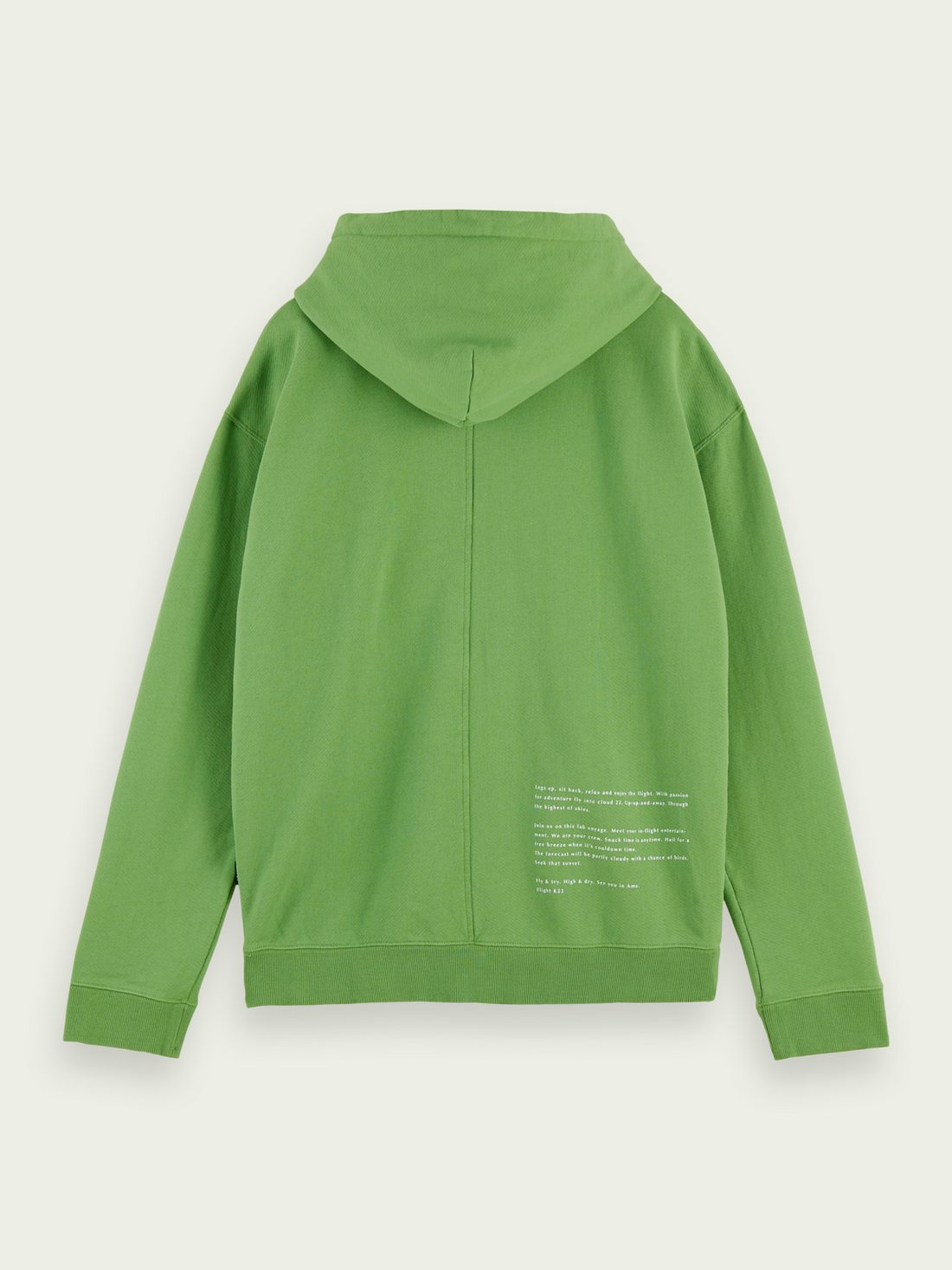 Scotch & Soda Power Green Relaxed Hoodie (162348)