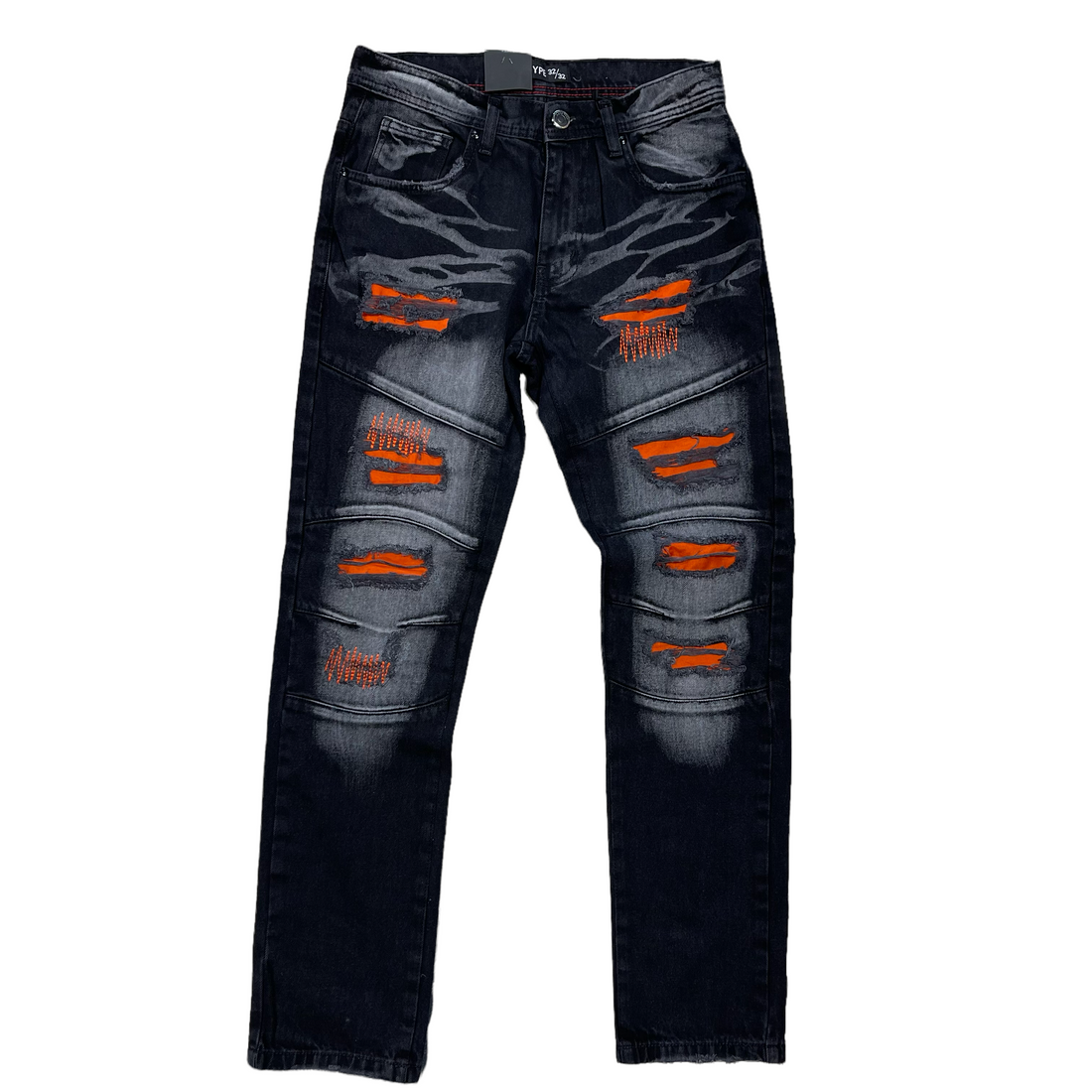 Arketype Ripped Orange Jeans