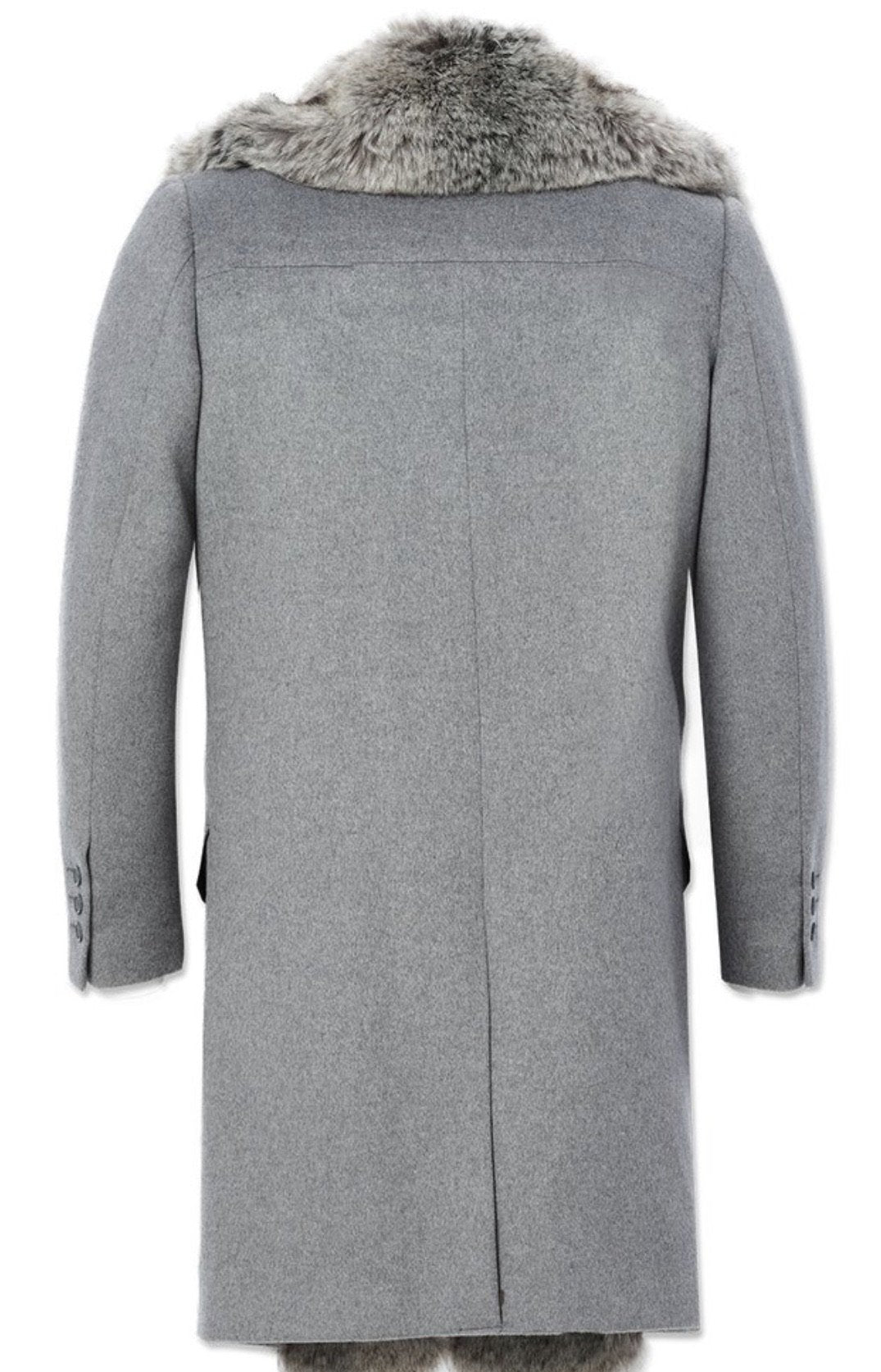 Men’s Pea Coat (Grey)