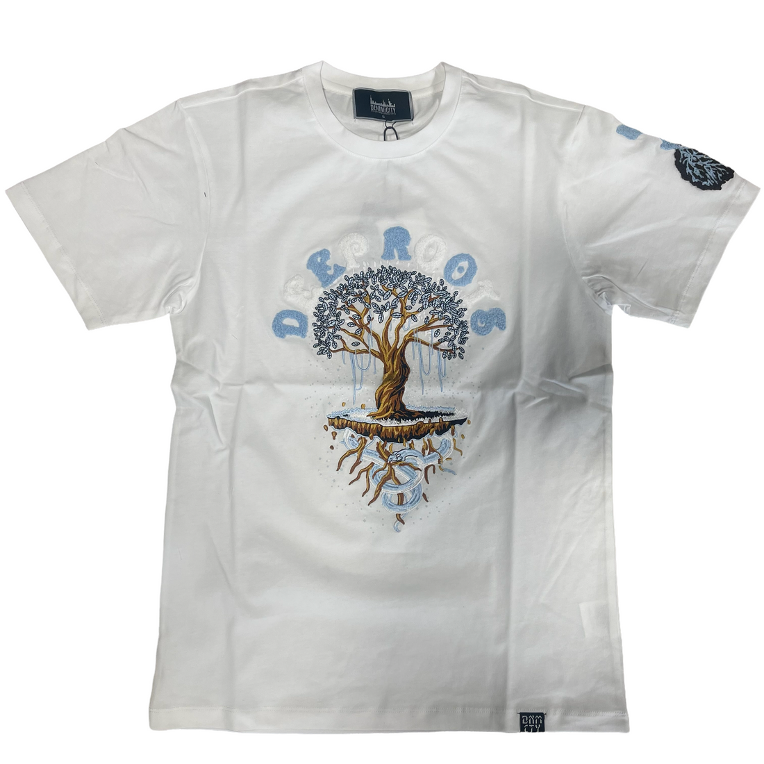 Denim City Deep Roots Chenille Patch T-Shirt